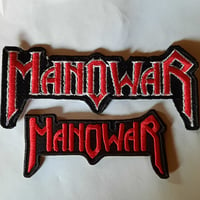 Image 3 of Manowar logo patch