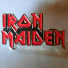 Iron Maiden logo pin