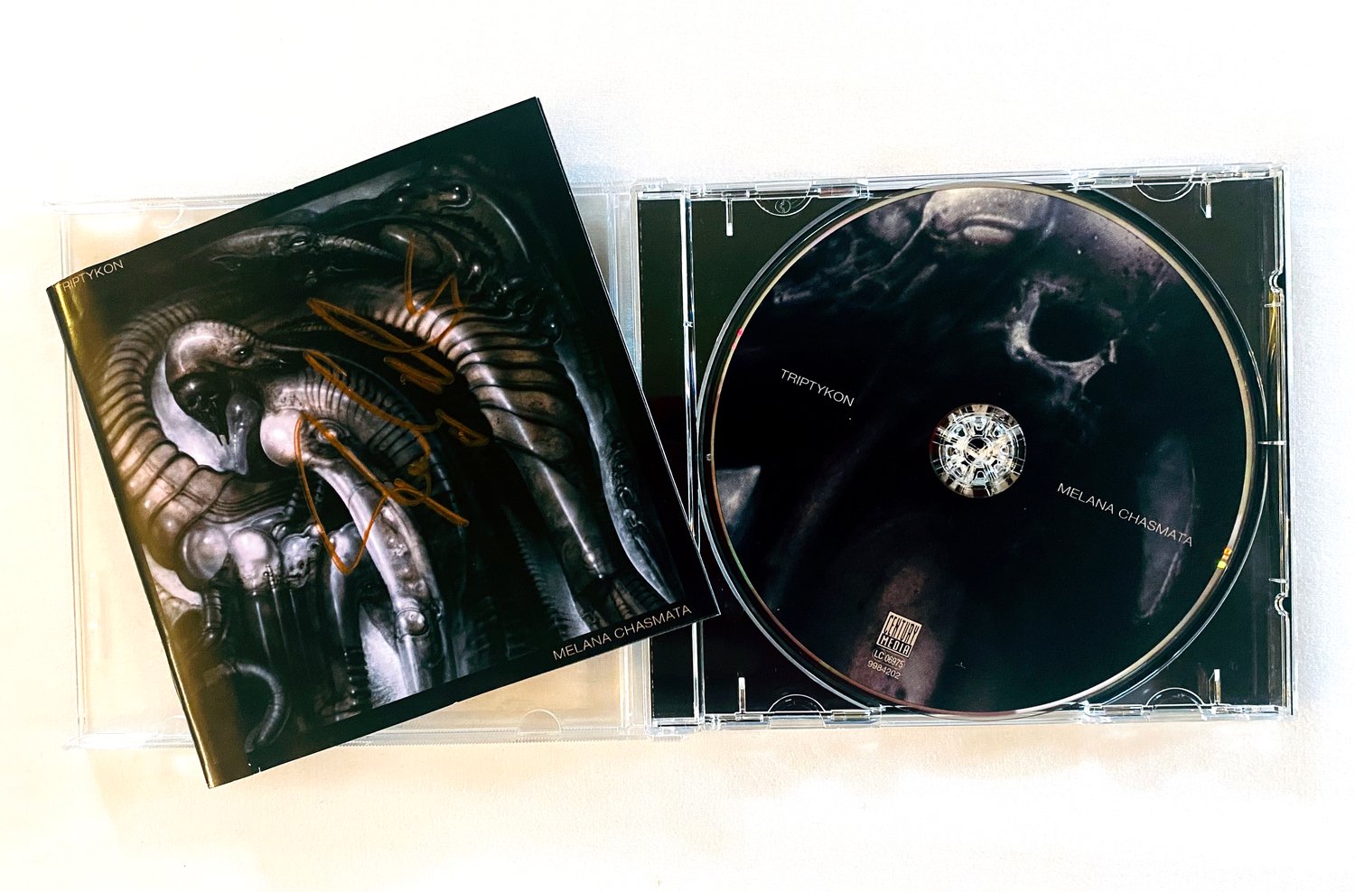 Image of TRIPTYKON - Melana Chasmata - CD SIGNED by TOM GABRIEL WARRIOR
