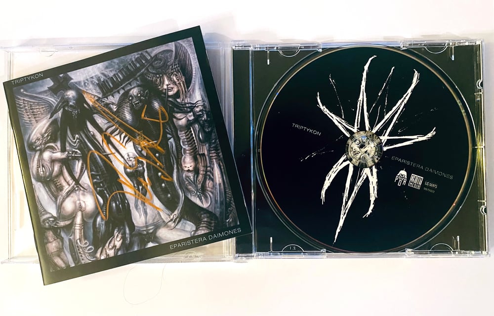 Image of TRIPTYKON - Eparistera Daimones - CD SIGNED by TOM GABRIEL WARRIOR