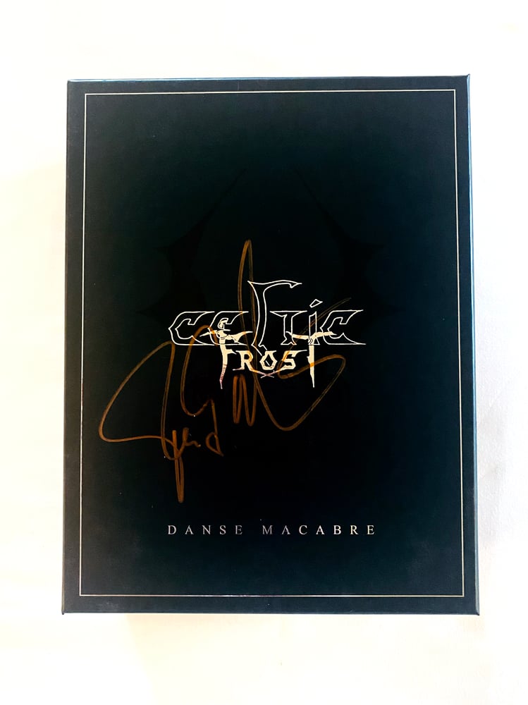 Image of CELTIC FROST - Danse Macabre - CD BOX SET SIGNED by TOM GABRIEL WARRIOR