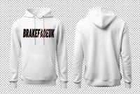 Brakefade White Hoodie