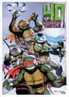 TMNT select screen collab print Leo original art plus extras