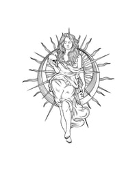 Image 3 of T-shirt Collab - « High Priestess » LVB série limitée 