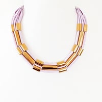 Image 1 of Cleopatre necklace_lilac