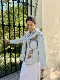 Image 3 of Tiger strass jacket, Hand embroidered jacket