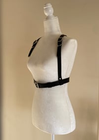 Image 2 of Leather Body Harness (V.2) - BDSM Kinky Play Gear