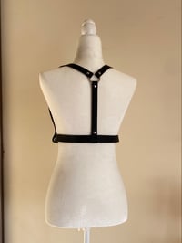 Image 3 of Leather Body Harness (V.2) - BDSM Kinky Play Gear