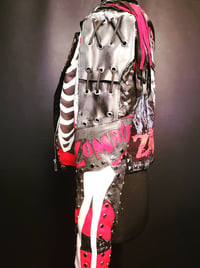 Image 12 of CUSTOM MADE ROB ZOMBIE FAUX LEATHER JACKET