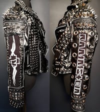 Image 11 of CUSTOM MADE RAMMSTEIN FAUX LEATHER JACKET