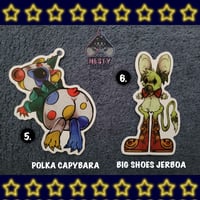 Image 4 of [PREORDER] CIRCUS RODENTS STICKERS