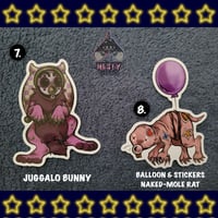 Image 5 of [PREORDER] CIRCUS RODENTS STICKERS