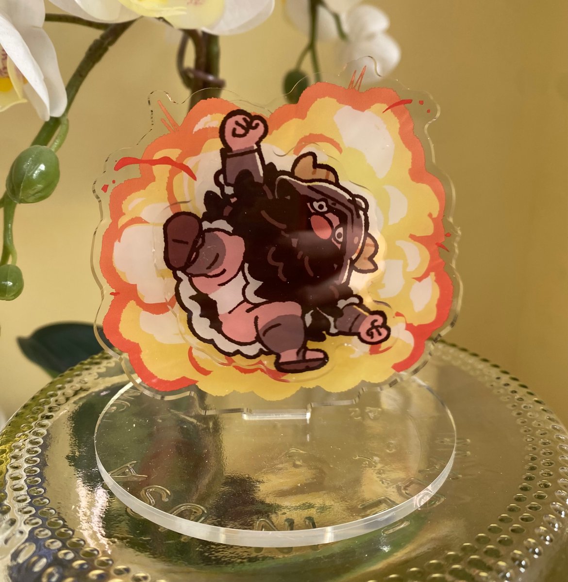 Senshi Blasts Off Spinner Standee | flapjastic's online store