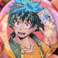 Image 3 of BKDK ALL MIGHT CARD BADGES