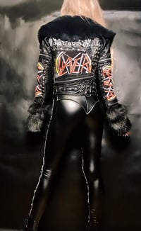 Image 11 of CUSTOM MADE FAUX FUR METAL BAND JACKETS