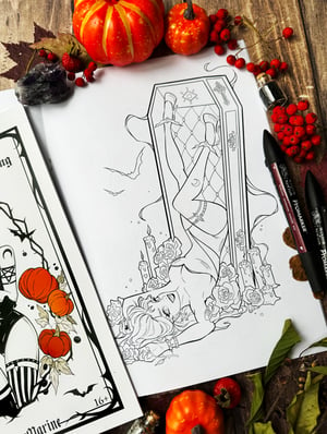 Image of The Ritual coloring book 2 PREORDER