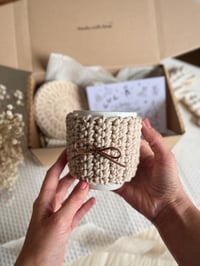 Image 2 of Crochet Mug Cosy Christmas Gift