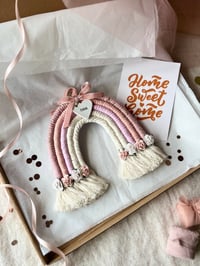 Image 3 of Personalised Macrame rainbow