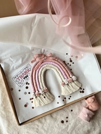 Image 4 of Personalised Macrame rainbow