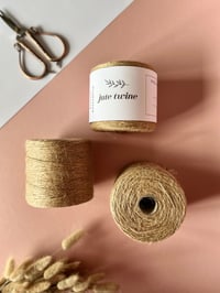 Image 1 of Natural decorative jute twine 2mm 500g