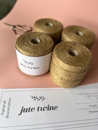 Image 4 of Natural decorative jute twine 2mm 500g