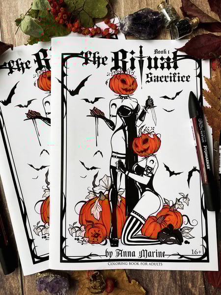 Image of The Ritual coloring book 