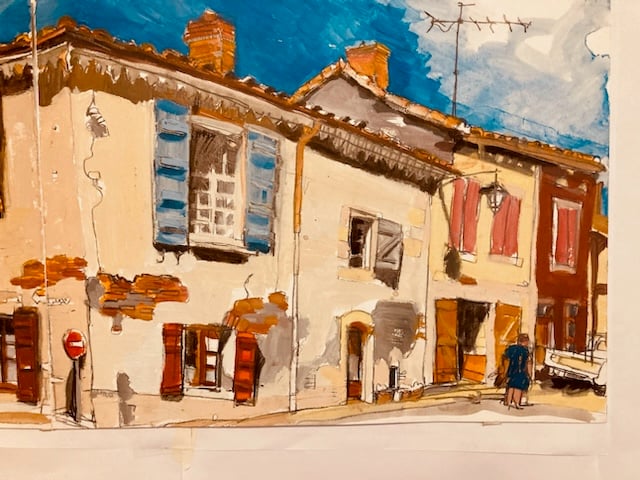 Image of Auvillar, France Landscapes