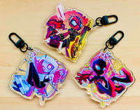 Image 3 of Spider People Acrylic Charms