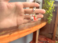 Strawberry Bunny keychain