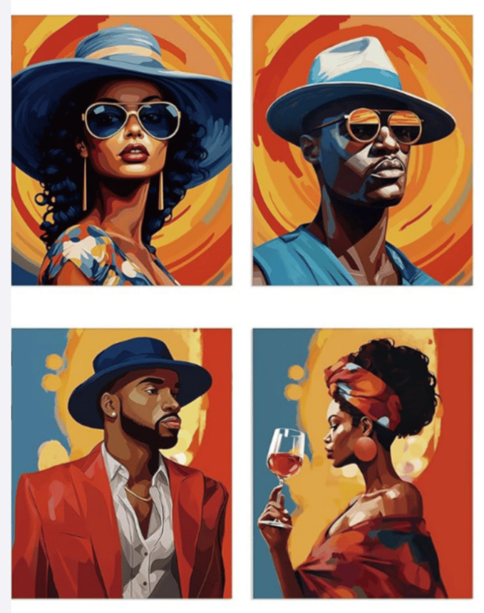 Image of Couples - Paint, Sip & Shop Party 🎨🖌️🎉