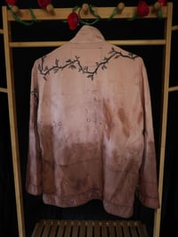 Image 3 of (M) Distressed Snap Crop Jacket