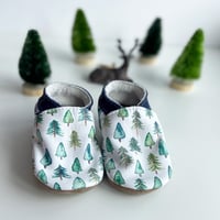 Image 2 of NORDIC TREES - Inch Blue Soft Sole Shoes