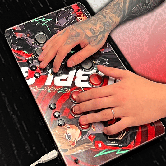 DUB PL8 DIY Stickless Fightstick Enclosure | jonyfraze