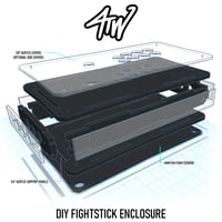 Image 2 of 4TW DIY Fightstick Enclosure