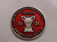 Image 1 of 2024 League Cup Doubters to Believers Badge