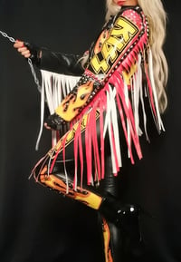 Image 20 of CUSTOM MADE KISS FRINGE FAUX LEATHER JACKET