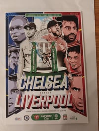 Sadio Mane - Signed 2022 Carabao Cup Programme