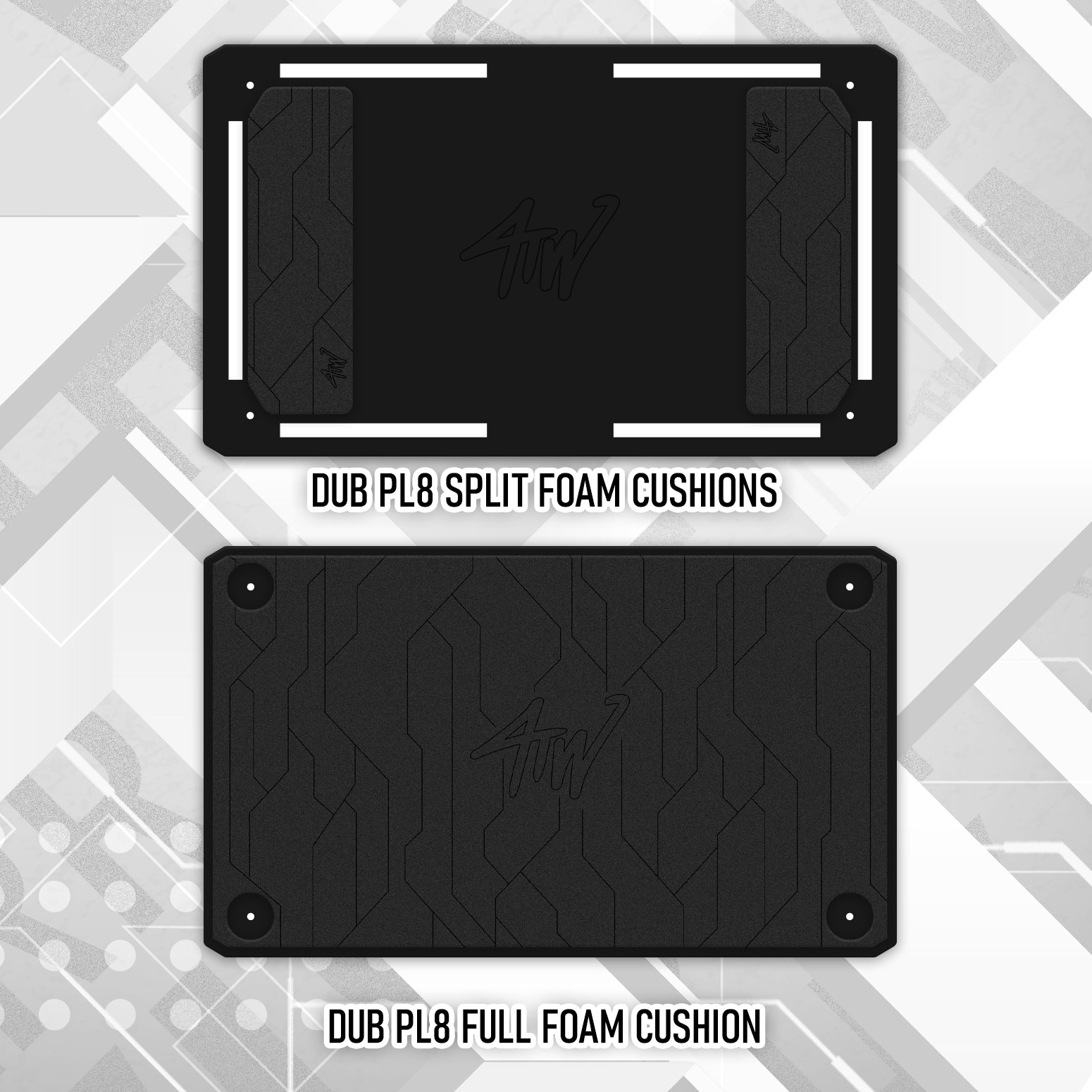 DUB PL8 Foam Cushions jonyfraze