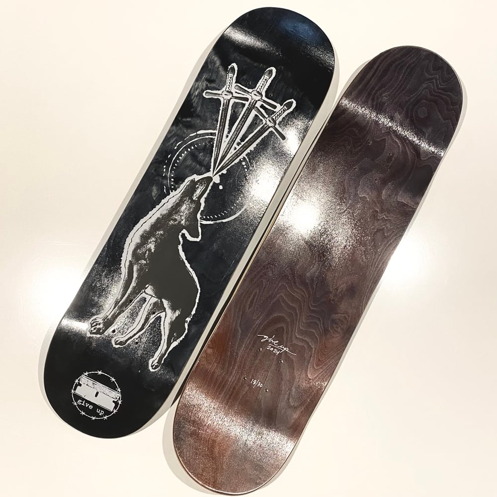 Image of WEARY TRAVELER II skateboard deck