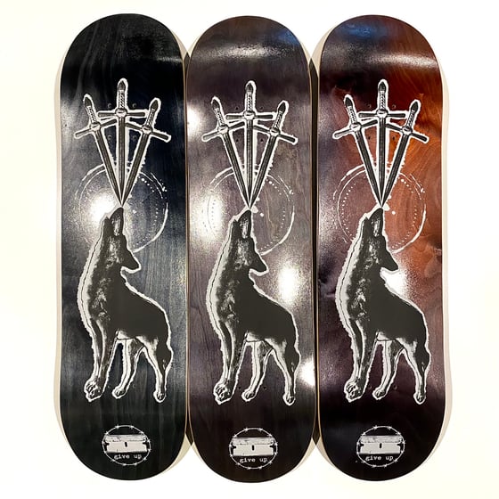 Image of WEARY TRAVELER II skateboard deck