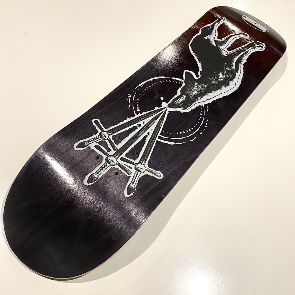 Image of WEARY TRAVELER II skateboard deck