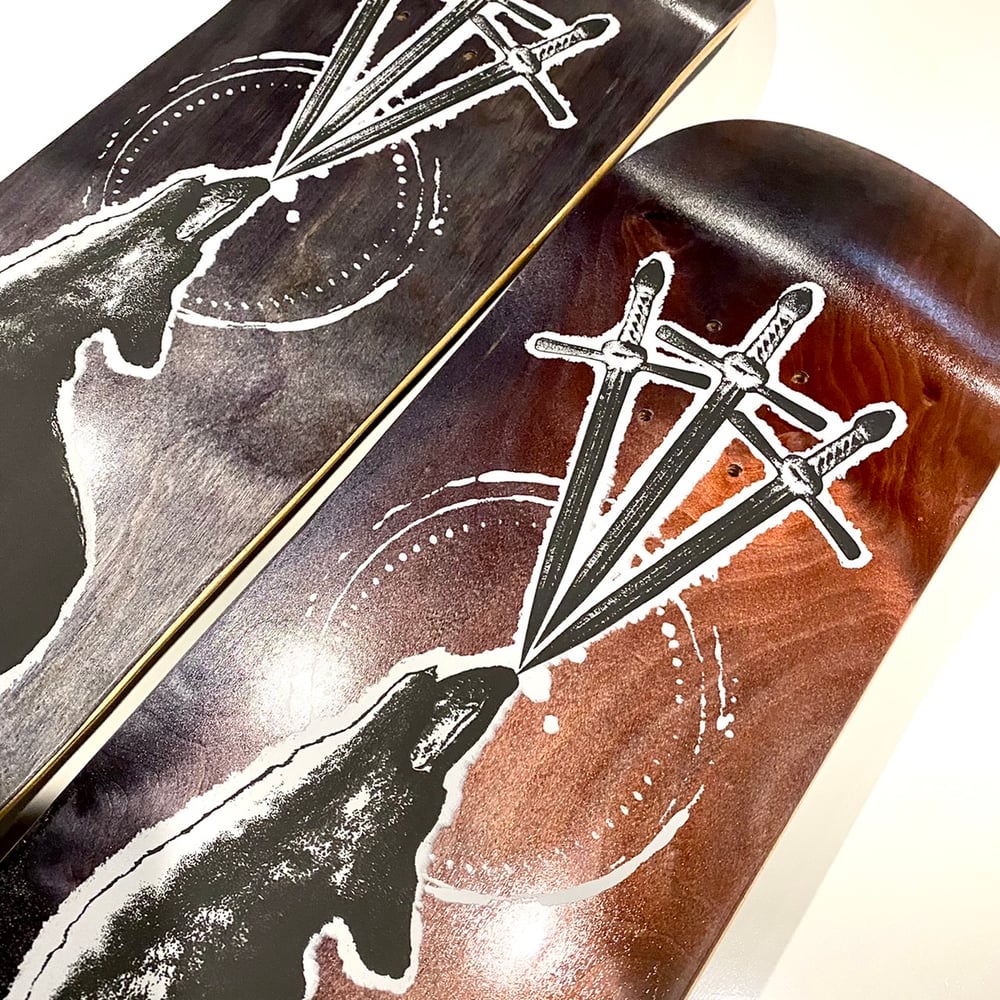 Image of WEARY TRAVELER II skateboard deck