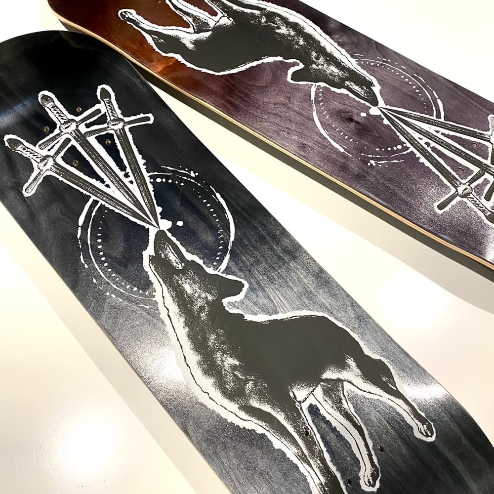 Image of WEARY TRAVELER II skateboard deck