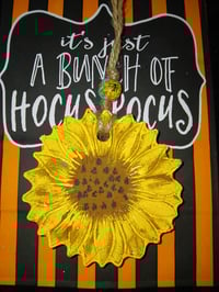 Sunflower car freshie 