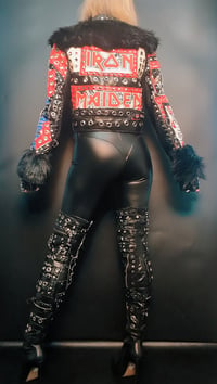 Image 17 of CUSTOM MADE FAUX FUR METAL BAND JACKETS