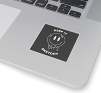 Image 2 of Keep It Sketchy Sticker