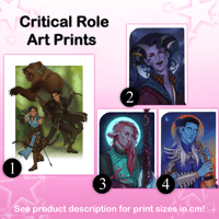 Critical Role Art Prints