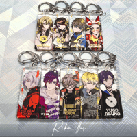 Image 3 of Metallic Foil Charms (VTUBERS - Indie/Nijisanji/Hololive)