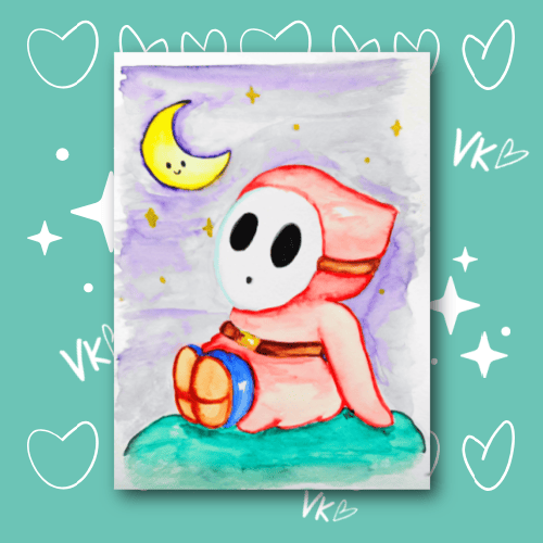 Image of Shy guy of the night | Print