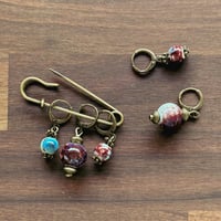 Fire and Frost Stitch Markers